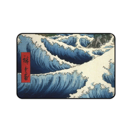 Kanagawa Oki Nami Ura Large Mouse Pad.