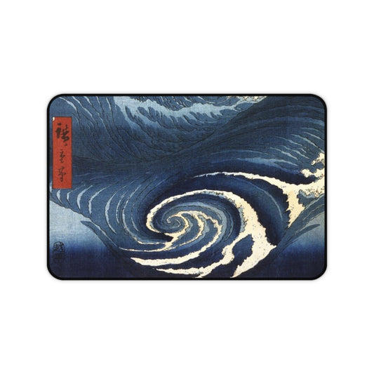 Japanese Ocean Art Large mouse pad.